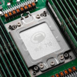 Photo 1 – Yitian 710, the server chips that are custom-built by Alibaba Group’s chip development business, T-Head