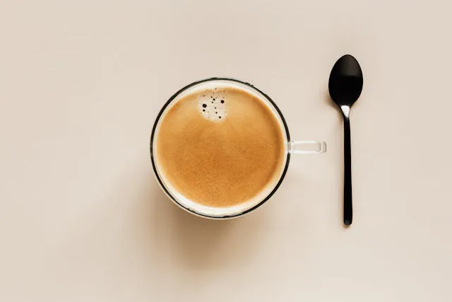 Photo by Karolina Grabowska www.kaboompics.com: https://www.pexels.com/photo/cup-of-coffee-and-spoon-of-table-4226806/
