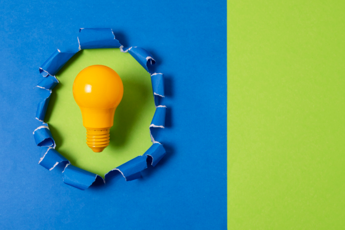 bulb blue green